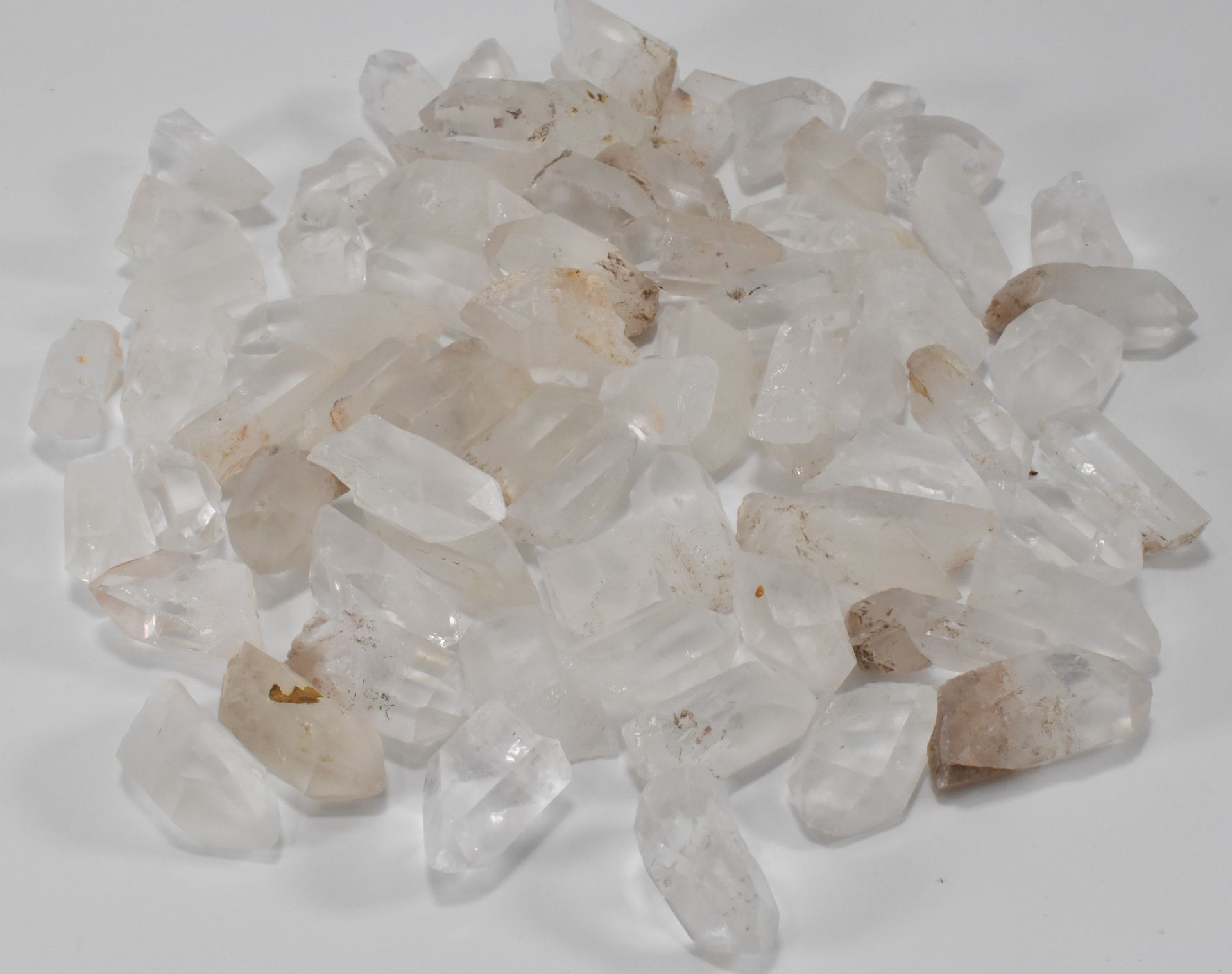 MINERAL SPECIMENS - COLLECTION OF QUARTZ POINTS