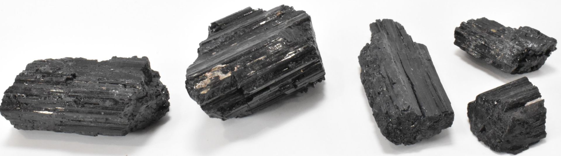 MINERAL SPECIMENS - COLLECTION OF BLACK TOURMALINE