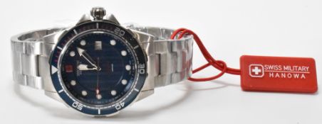 SWISS MILITARY HANOWA 20M DIVERS WATCH