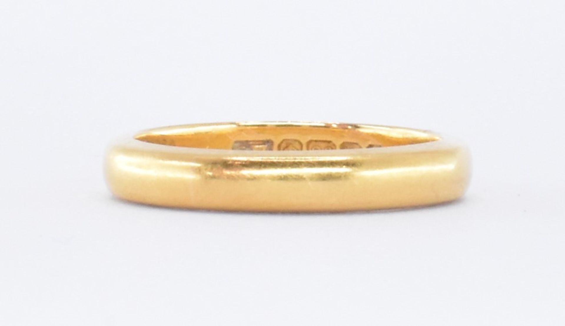 HALLMARKED 22CT GOLD WEDDING BAND RING