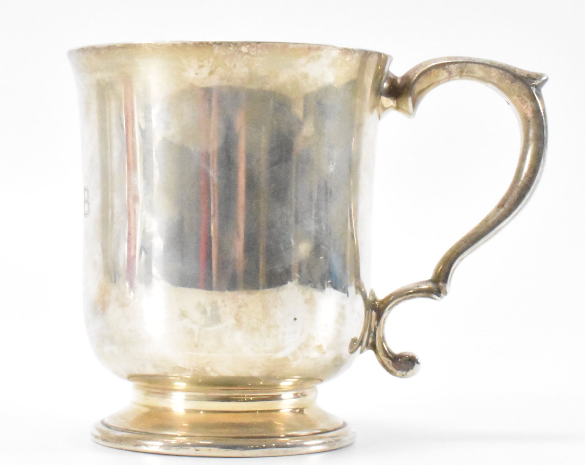 1930'S SILVER HALLMARKED CHRISTENING CUP