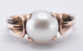 14CT GOLD & PEARL RING
