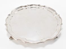 SILVER HALLMARKED JOHN TURTON TRAY