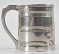 HALLMARKED GEORGE III SILVER CHRISTENING CUP