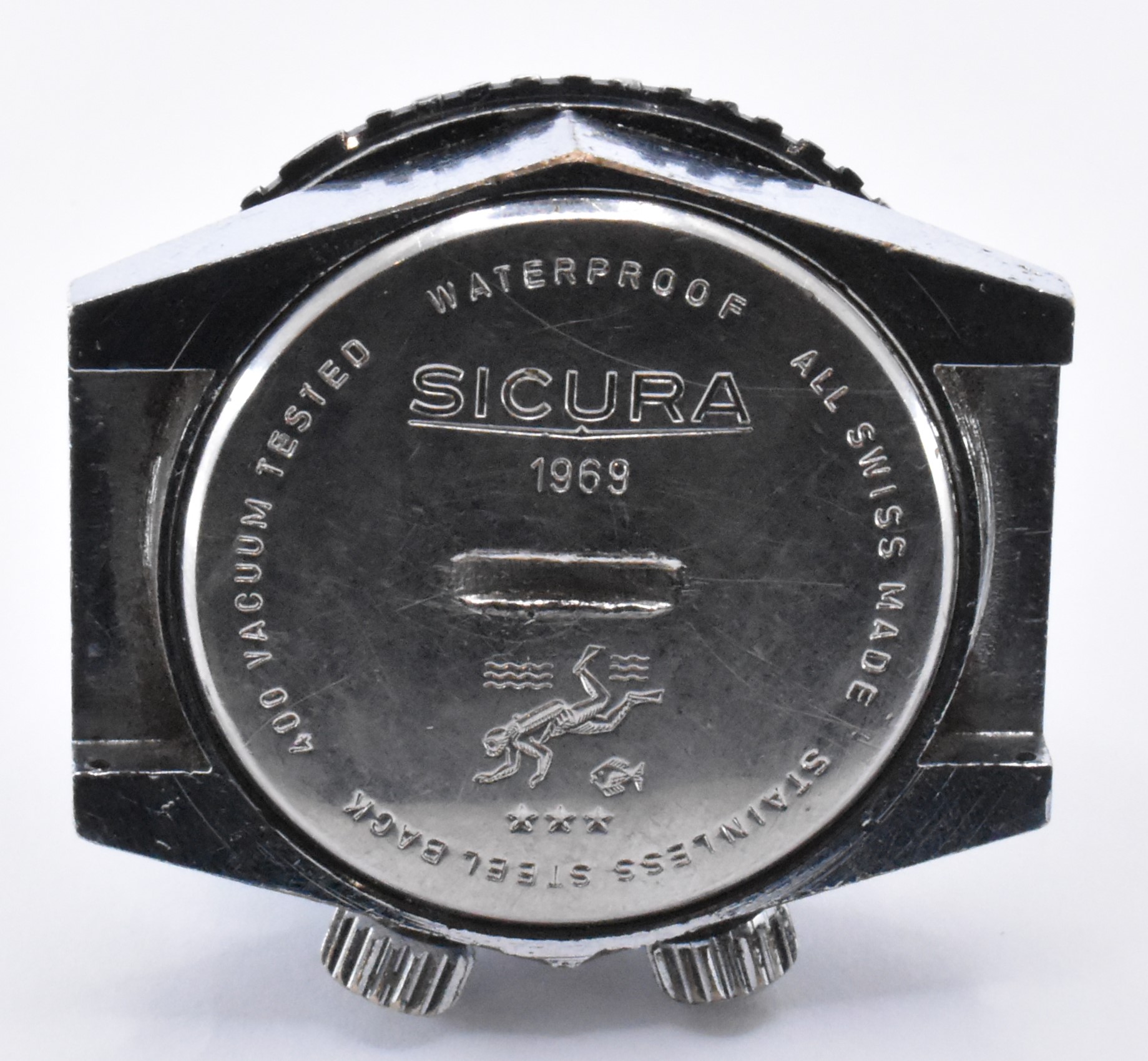 VINTAGE 1960S SICURA SUPER WATERPROOF WRIST WATCH - Image 2 of 4