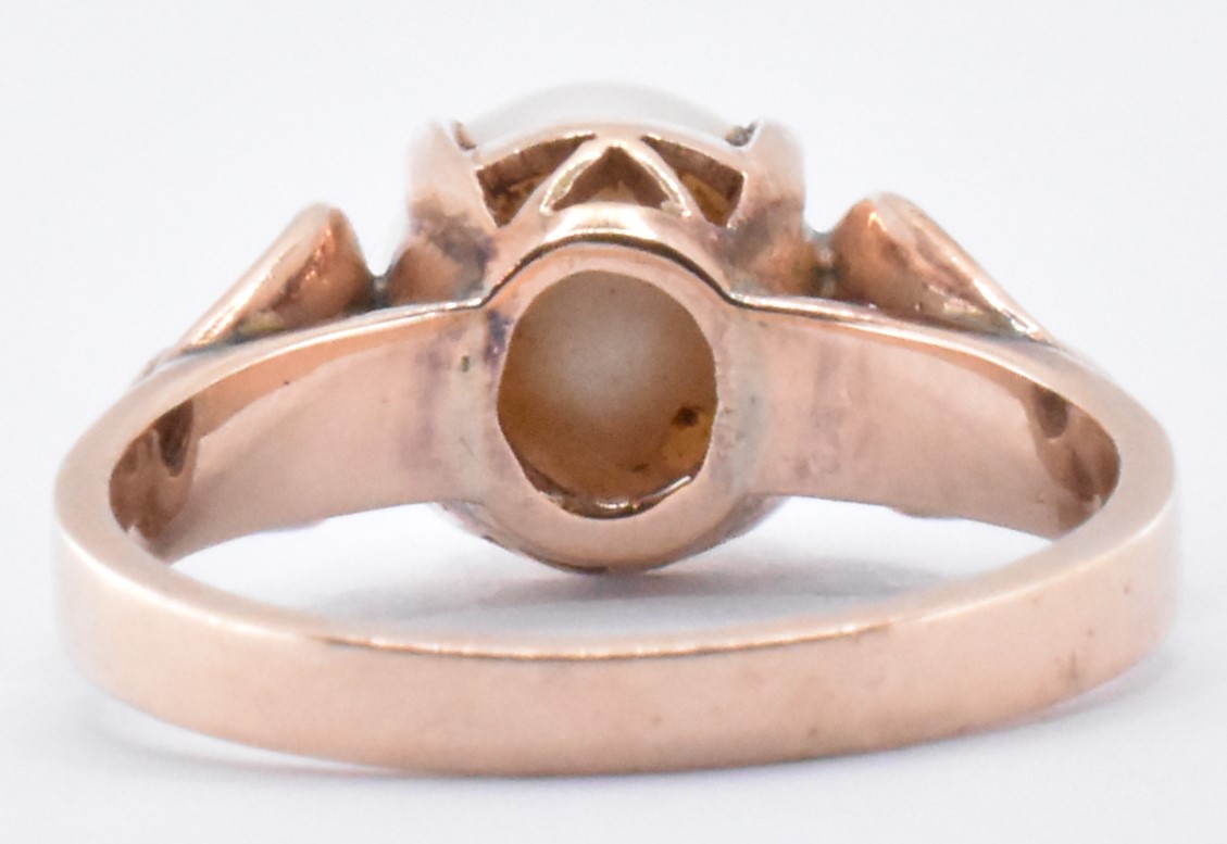 14CT GOLD & PEARL RING - Image 4 of 7