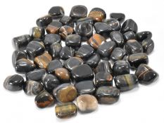 MINERAL SPECIMENS - COLLECTION OF BLUE TIGERS EYE