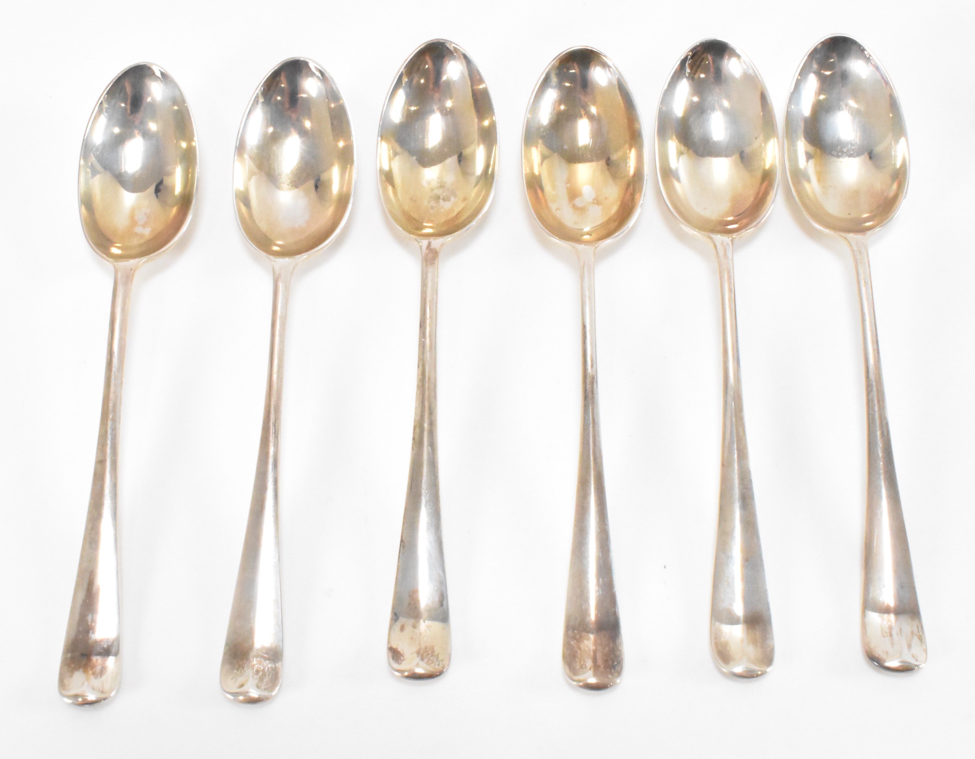 PAIR OF ROBERTS AND BELK SILVER HALLMARKED CITY SET TEASPOONS - Image 2 of 8