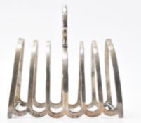 1930S SILVER HALLMARKED TOAST RACK