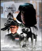 ESTATE OF DAVE PROWSE - STAR WARS - JULIAN GLOVER SIGNED 8X10" PHOTO