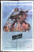 ESTATE OF DAVE PROWSE - STAR WARS - EMPIRE STRIKES BACK ONE SHEET