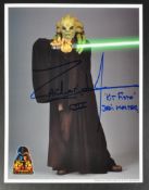 ESTATE OF DAVE PROWSE - STAR WARS - OFFICIAL PIX SIGNED 8X10