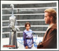 ESTATE OF DAVE PROWSE - STAR WARS - DANIEL LOGAN SIGNED PHOTO