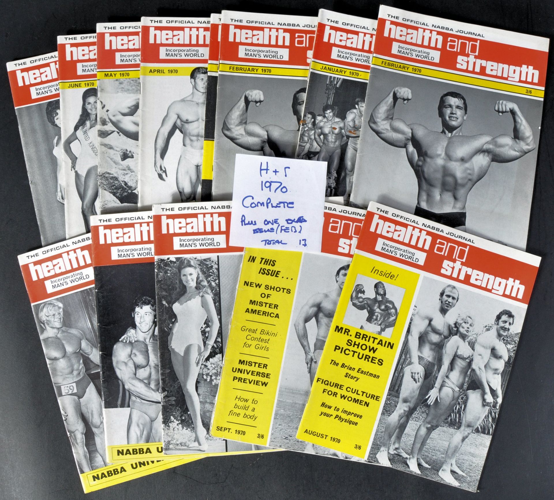 ESTATE OF DAVE PROWSE - BODYBUILDING / FITNESS – MAGAZINES