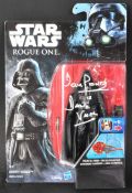 ESTATE OF DAVE PROWSE - STAR WARS - ROGUE ONE SIGNED FIGURE