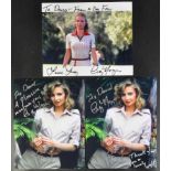 ESTATE OF DAVE PROWSE - CINDY MORGAN - AUTOGRAPHED PHOTOS