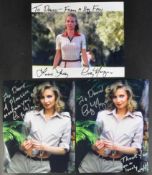 ESTATE OF DAVE PROWSE - CINDY MORGAN - AUTOGRAPHED PHOTOS