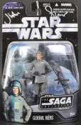 ESTATE OF DAVE PROWSE - STAR WARS - JULIAN GLOVER SIGNED FIGURE