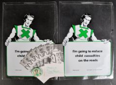 ESTATE OF DAVE PROWSE - GREEN CROSS CODE - MEMORABILIA