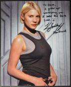 ESTATE OF DAVE PROWSE - KATEE SACKHOFF - BATTLESTAR GALACTICA AUTOGRAPH