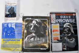 ESTATE OF DAVE PROWSE - STAR WARS - COLLECTION OF CONVENTION POSTERS