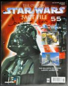 ESTATE OF DAVE PROWSE - STAR WARS - FACT FILE SIGNED