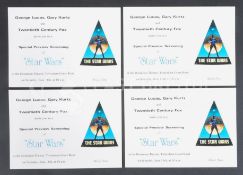 ESTATE OF DAVE PROWSE - STAR WARS PREVIEW INVITATIONS / TICKETS REPLICAS