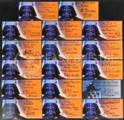 ESTATE OF DAVE PROWSE - PROWSE'S HANDWRITTEN CONVENTION SIGNS