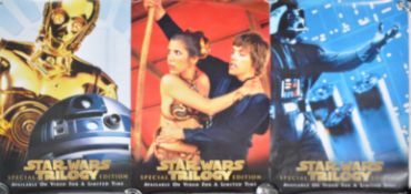 ESTATE OF DAVE PROWSE - STAR WARS TRILOGY VHS POSTERS