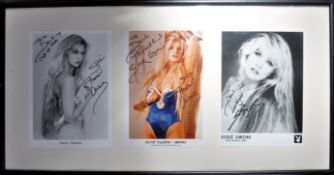 ESTATE OF DAVE PROWSE - SUSIE OWENS - PLAYBOY PLAYMATE - AUTOGRAPHS