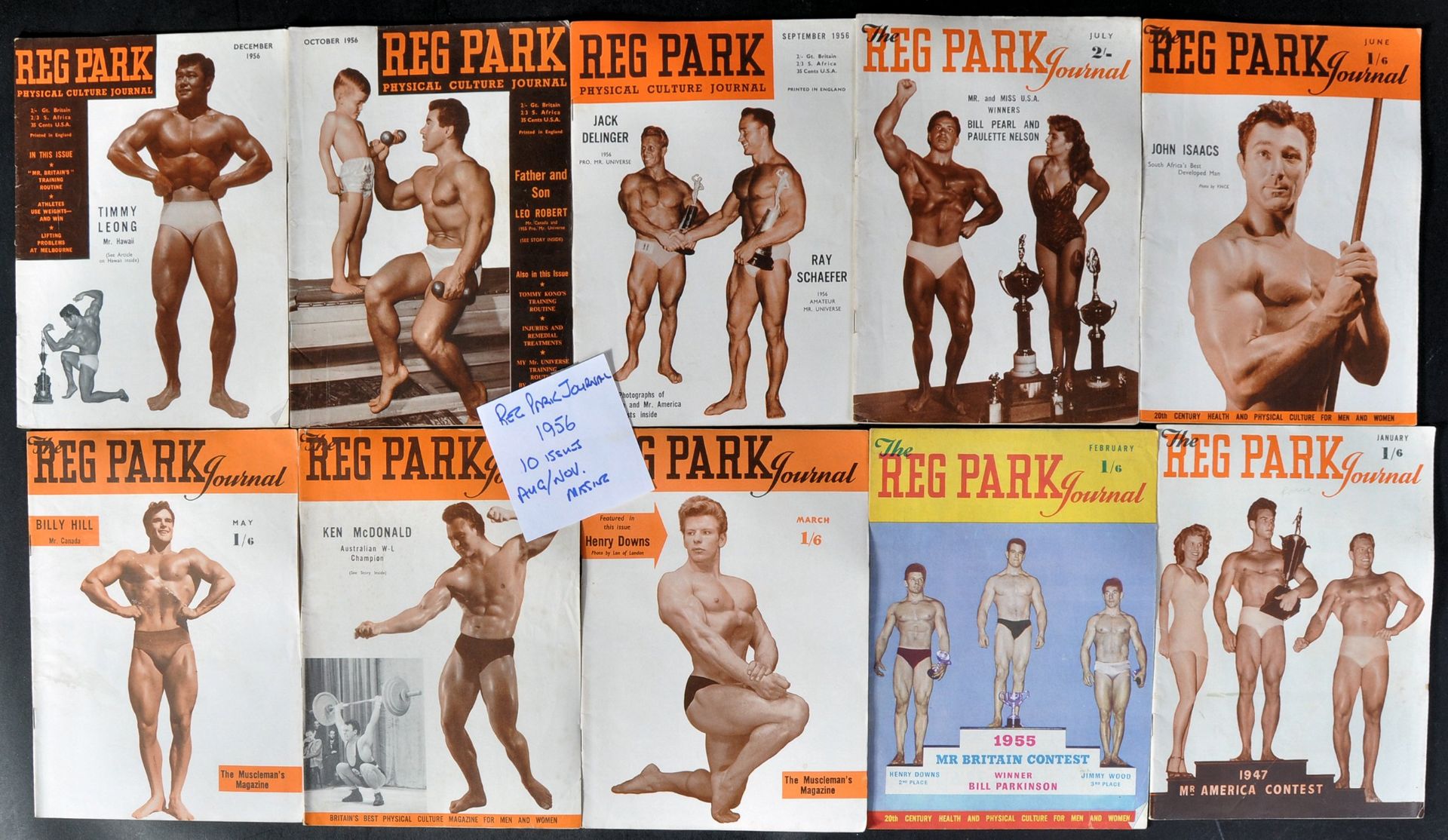 ESTATE OF DAVE PROWSE - BODYBUILDING / FITNESS - MAGAZINES