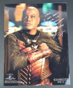 ESTATE OF DAVE PROWSE - STARGATE SG-1 - CHRISTOPHER JUDGE SIGNED PHOTO