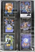 ESTATE OF DAVE PROWSE - LARGE STAR WARS TRILOGY POSTERS
