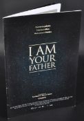 ESTATE OF DAVE PROWSE - I AM YOUR FATHER (2015) - DOCUMENTARY BROCHURE