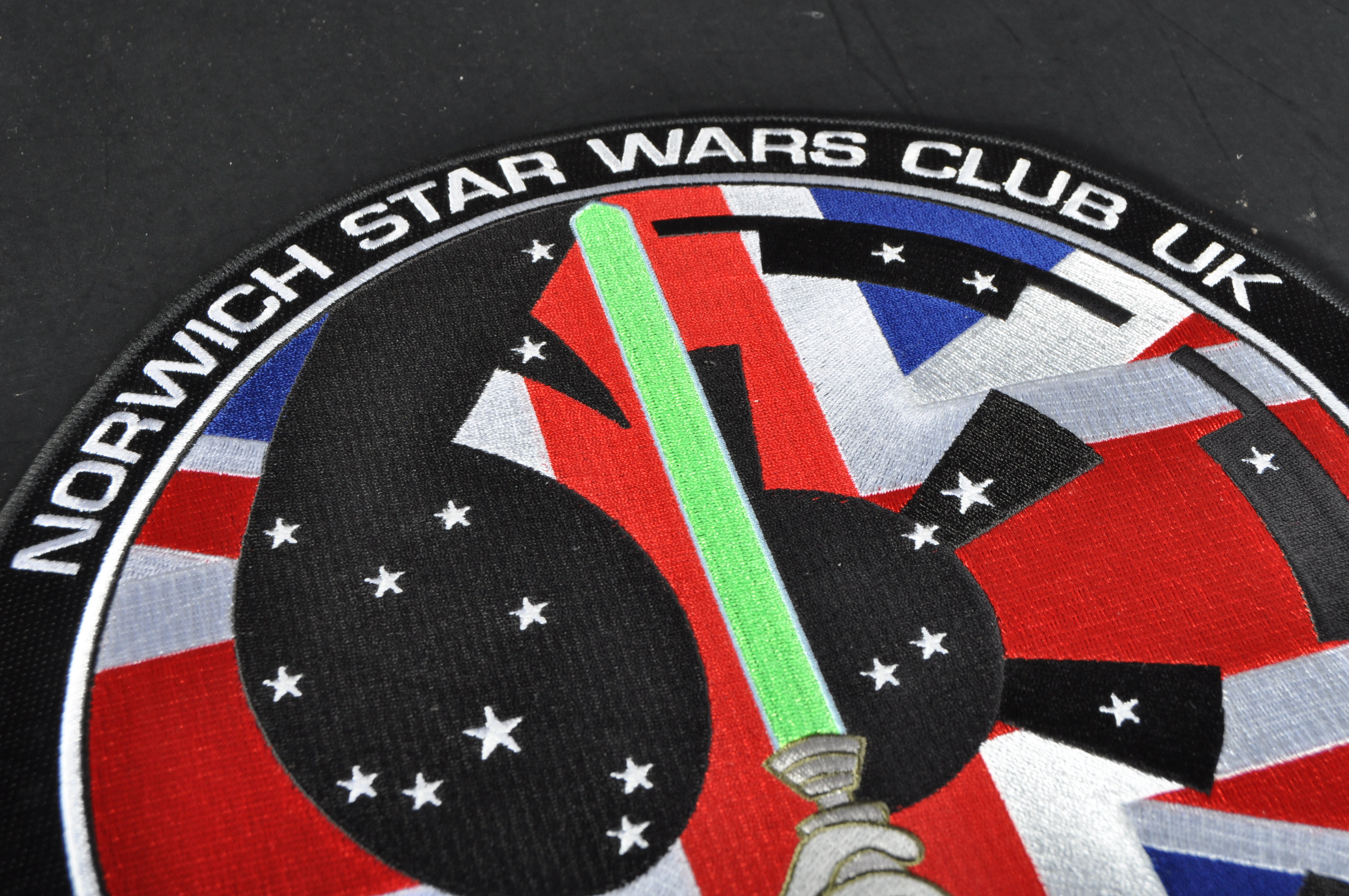 ESTATE OF DAVE PROWSE - LARGE COSTUME GROUP EMBROIDERED PATCHES - Image 5 of 6