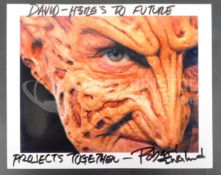 ESTATE OF DAVE PROWSE - ROBERT ENGLUND SIGNED PHOTOGRAPH