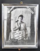 ESTATE OF DAVE PROWSE - GUNNAR HANSEN (1947-2015) SIGNED PHOTO