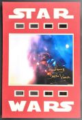 ESTATE OF DAVE PROWSE - AUTOGRAPH & FILM CEL DISPLAY