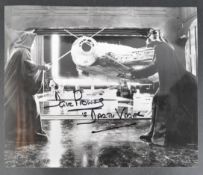 ESTATE OF DAVE PROWSE - STAR WARS 1977 SIGNED LIGHTSABER DUEL PHOTO