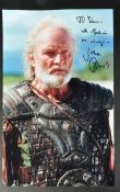 ESTATE OF DAVE PROWSE - JULIAN GLOVER - SIGNED 8X12" PHOTO