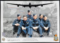 ESTATE OF DAVE PROWSE - DAMBUSTERS - GEORGE JOHNNY JOHNSON AUTOGRAPH