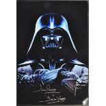 ESTATE OF DAVE PROWSE - STAR WARS - 18X12" SIGNED COLOUR PHOTO