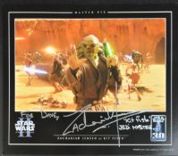ESTATE OF DAVE PROWSE - STAR WARS - OFFICIAL PIX SIGNED 8X10