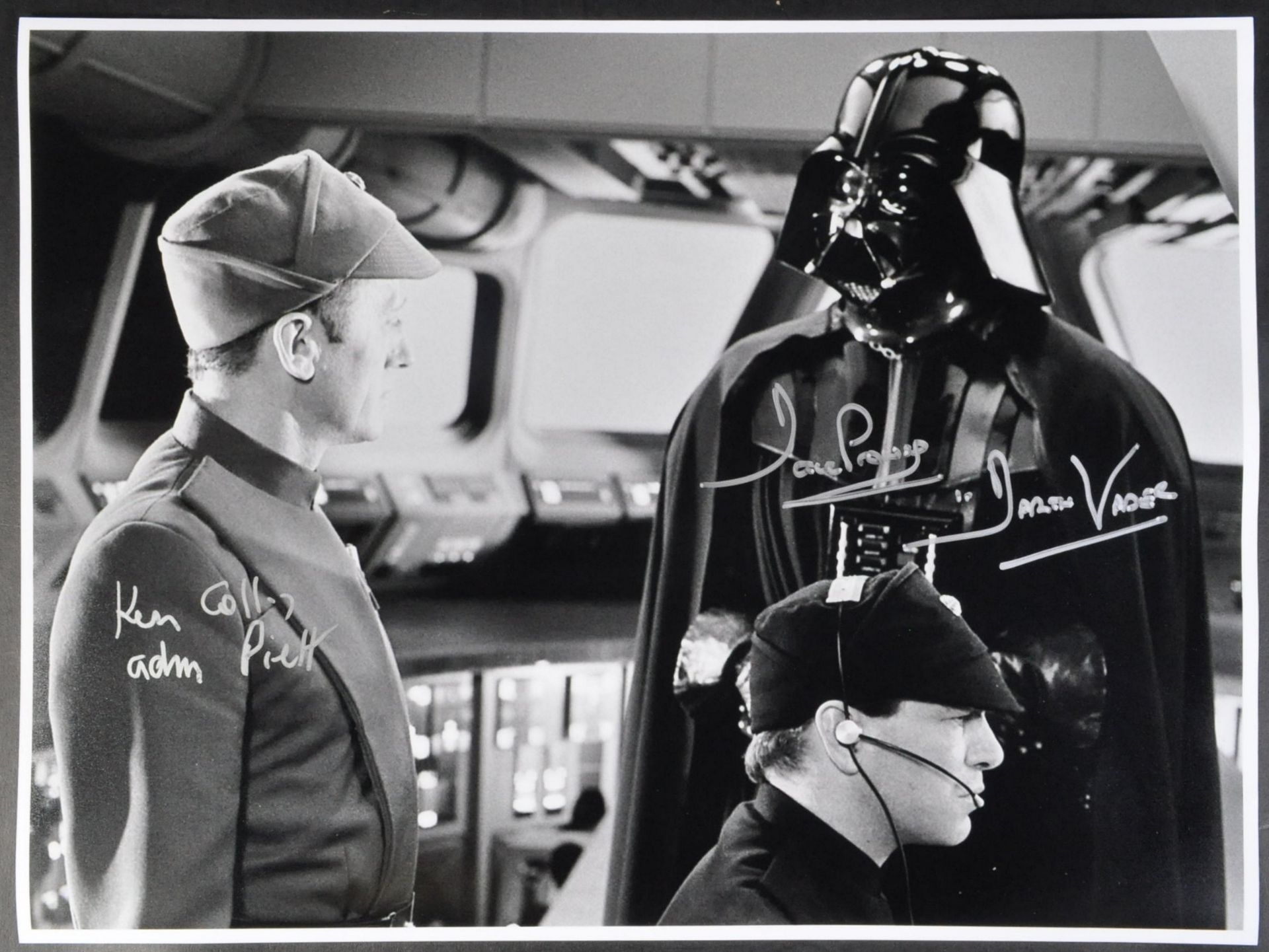 ESTATE OF DAVE PROWSE - STAR WARS -DUAL AUTOGRAPHED 16X12" PHOTO