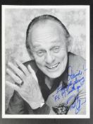 ESTATE OF DAVE PROWSE - BATMAN - FRANK GORSHIN RIDDLER SIGNED PHOTO