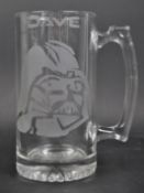 ESTATE OF DAVE PROWSE - STAR WARS - ETCHED BEER STEIN