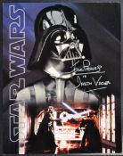 ESTATE OF DAVE PROWSE - LARGE 11X14" SIGNED POSTCARD PHOTOGRAPH