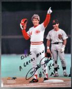 ESTATE OF DAVE PROWSE - PETE ROSE (BASEBALL) - AUTOGRAPHED PHOTO