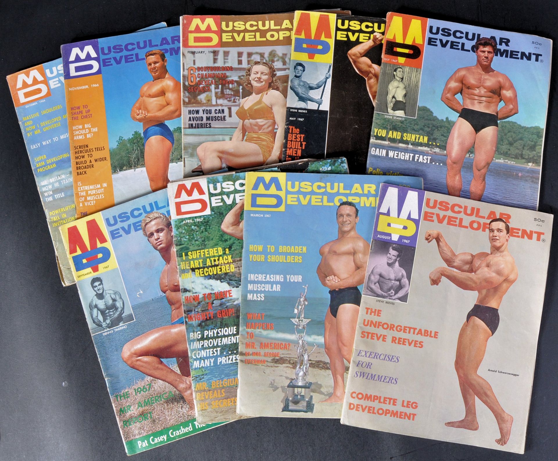 ESTATE OF DAVE PROWSE - BODYBUILDING / FITNESS – MAGAZINES