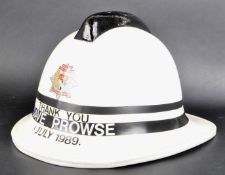 ESTATE OF DAVE PROWSE - NORFOLK FIRE SERVICE PRESENTATION HELMET